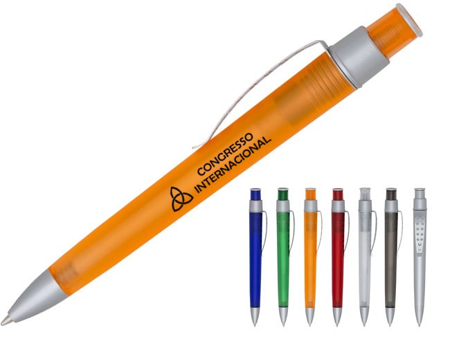 Caneta Plstica Personalizada
