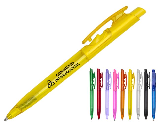 Caneta Plstica Personalizada