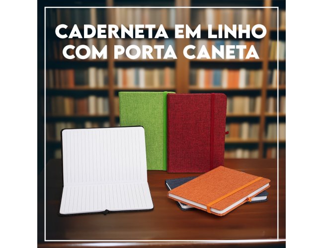 Caderneta em Linho
