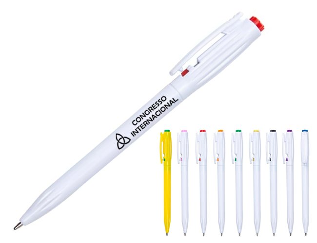 Caneta Plstica Personalizada