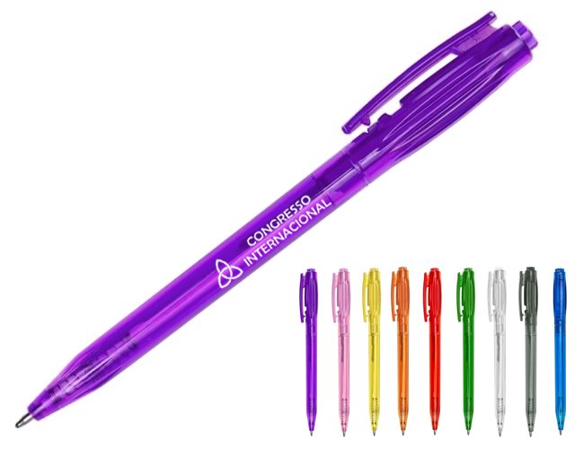 Caneta Plstica Personalizada