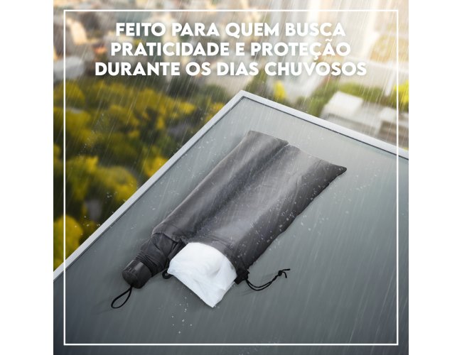 Kit Guarda Chuva e Capa de Chuva Personalizado