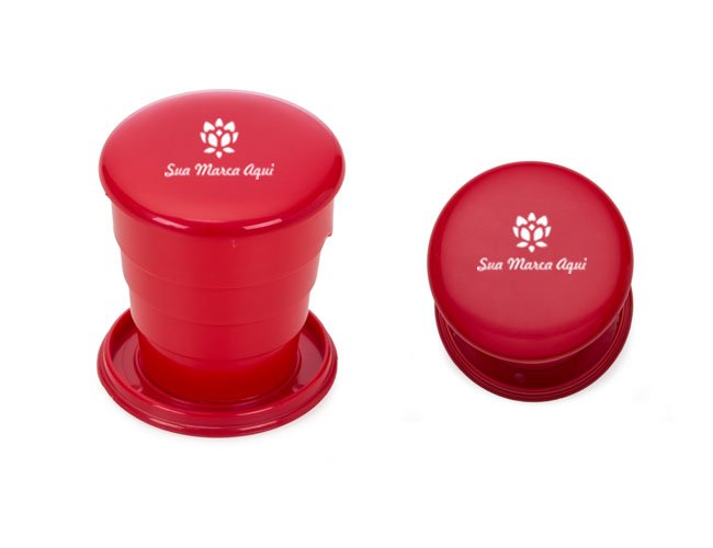 Copo Retrtil 130ml Personalizado