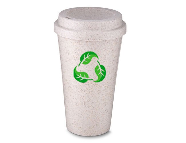 Copo Fibra de Arroz 550ml Personalizado