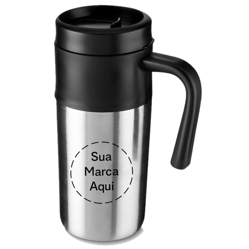Caneca Inox 350ml Personalizada