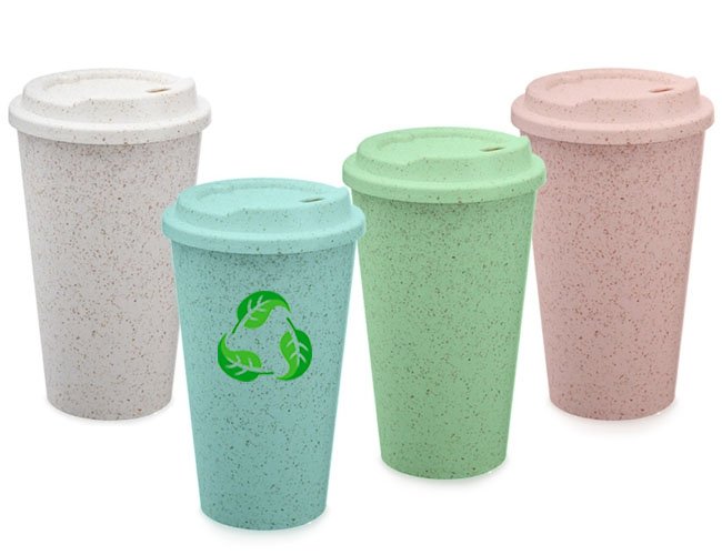 Copo Fibra de Arroz 550ml Personalizado