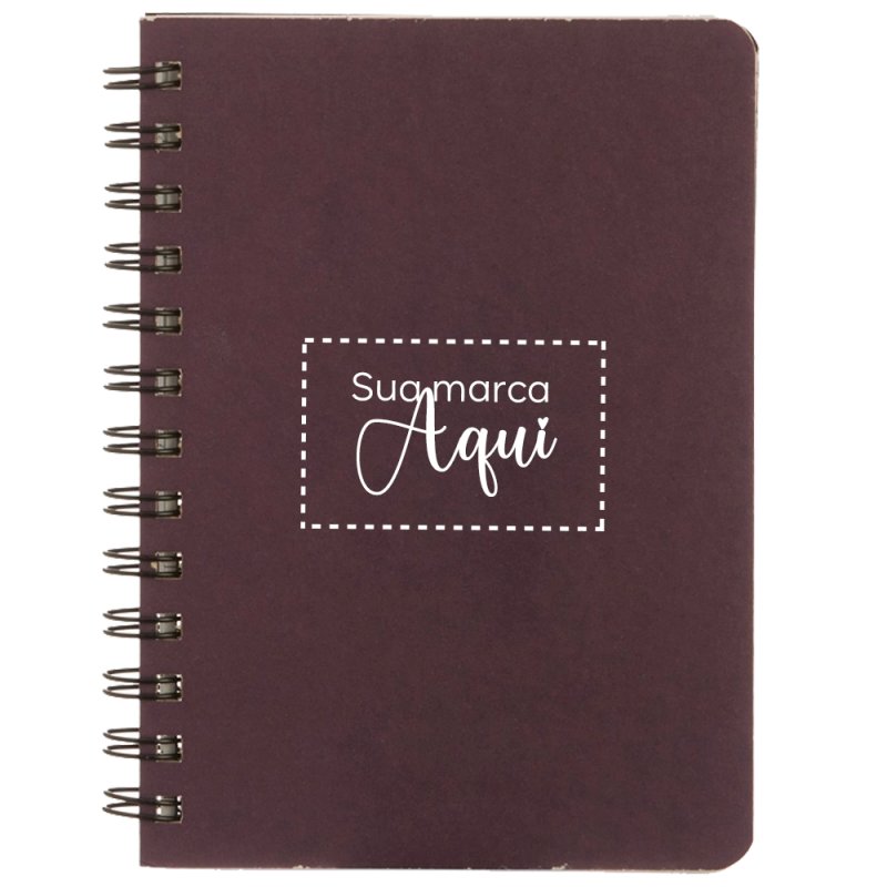 Caderneta Kraft Personalizada