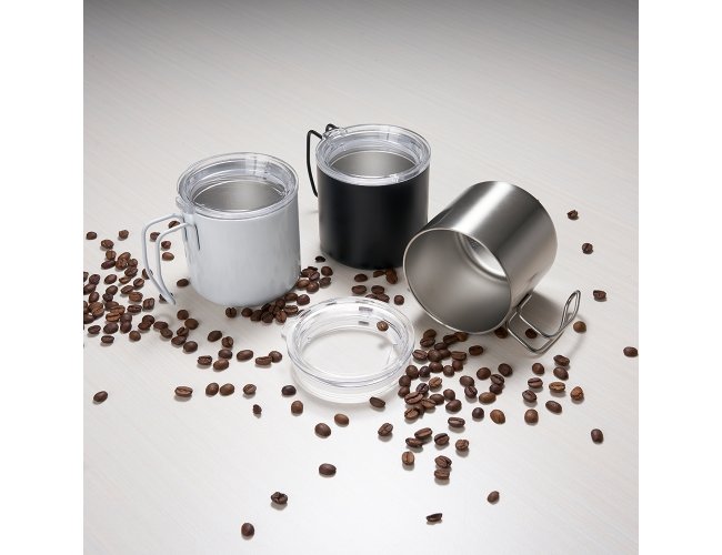 Caneca Inox Parede Dupla 350 ml Personalizada