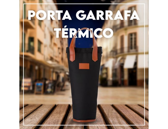 Porta Garrafas Vinho Trmico Personalizado