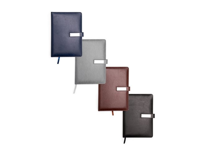 Caderneta Couro Sintetico Personalizada