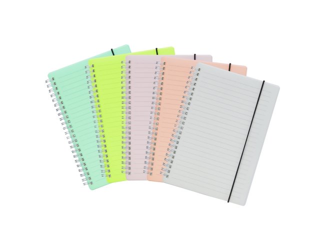 Caderno A5 Plstico Personalizado