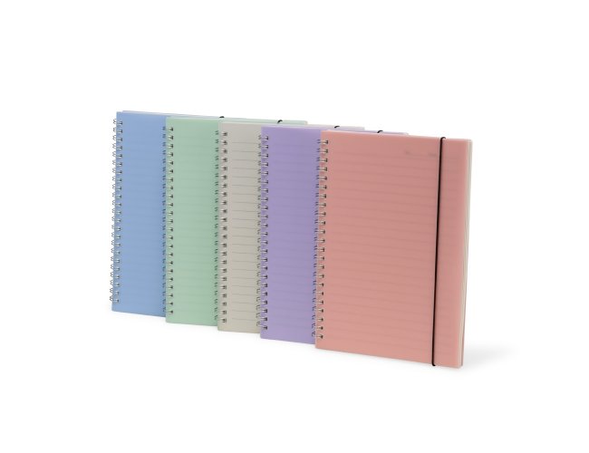 Caderno A5 Plstico Personalizado