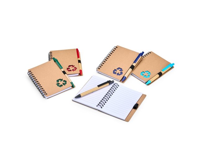 Caderno Ecolgico com Caneta Personalizada