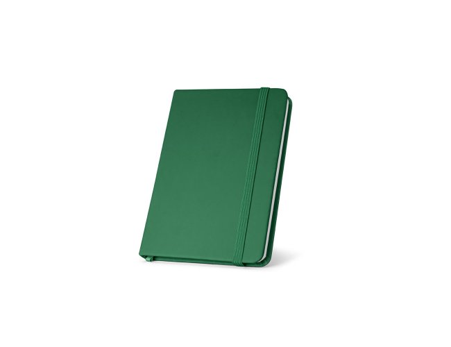 Caderno de bolso em c.sinttico com folhas lisas para sipat