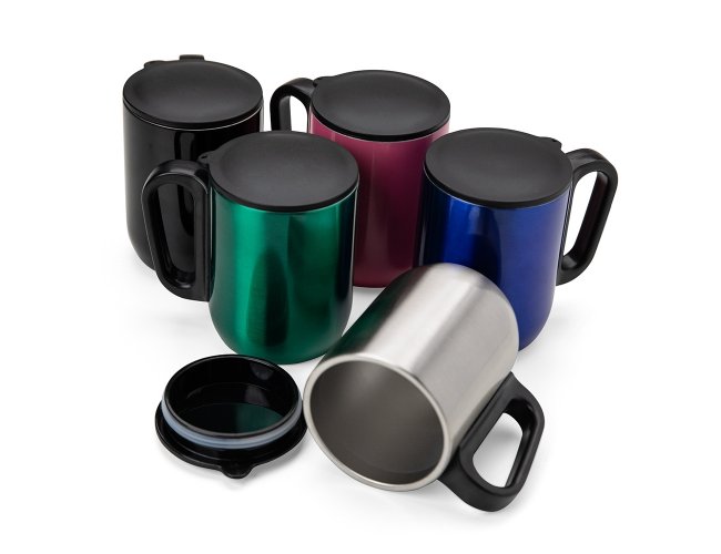 Caneca Inox Parede Dupla 230ml Personalizada