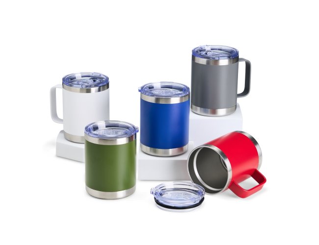 Caneca Térmica Inox 390ml Personalizada