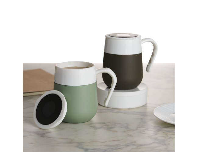 Caneca Térmica Inox 500ml com Display LED Personalizada