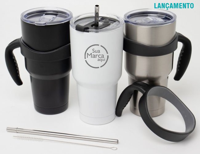 Caneca Trmica Inox 800ml Personalizada