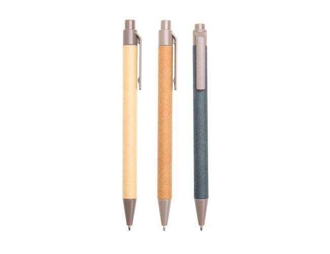 Caneta Ecol�gica Papel�o Personalizada