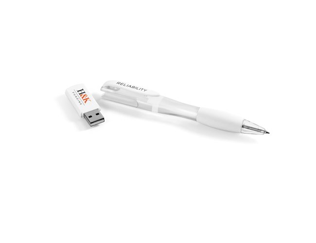 Caneta Pen Drive com Laser Point Personalizado -