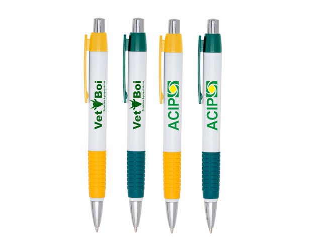 caneta plástica promocional personalizada co13