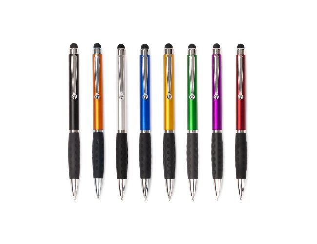 Caneta Plástica Touch Personalizada