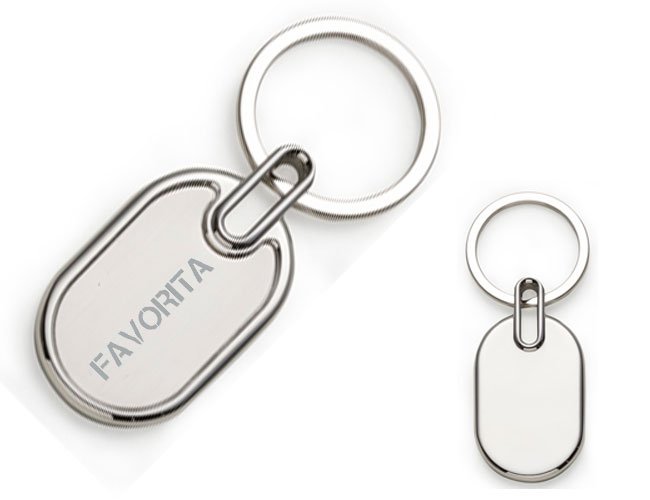Chaveiro em metal promocional personalizado para eventos
