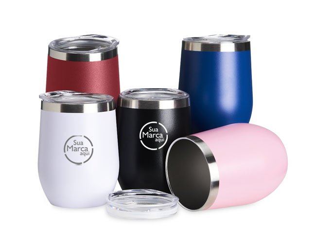 Copo Inox Parede Dupla 320ml Personalizado