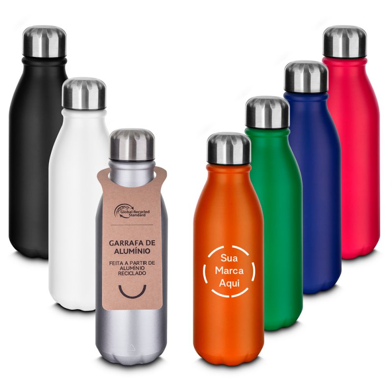Garrafa em Alumnio de 550ml Personalizada