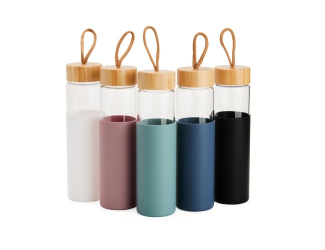 Garrafa de Vidro 750ml Personalizada