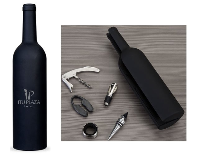 Kit-Vinho promocional personalizado para eventos