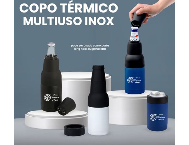 Copo Trmico Multiuso Inox Personalizado