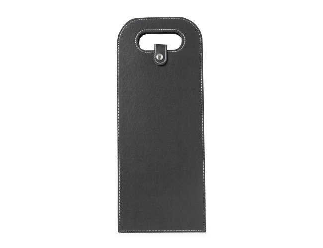 Porta-Vinho Duplo Couro Sint�tico