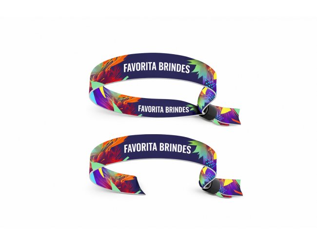Pulseira de tecido Personalizada
