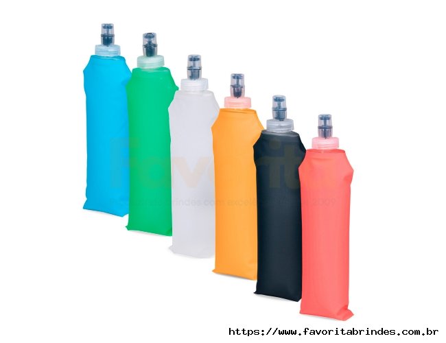 Squeeze Dobrável TPU 500ml Personalizada